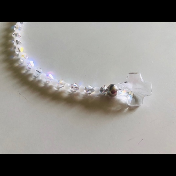 Swarovski Crystal Cross Sun Catcher - Picture 3 of 3